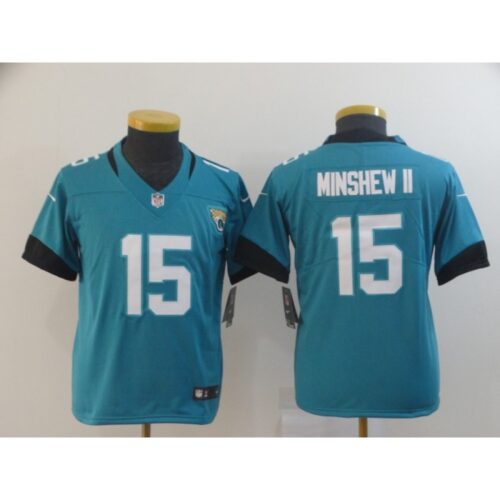 68617c6a38dc7_1 Youth Jacksonville Jaguars #15 Gardner Minshew II Blue 2019 Vapor Untouchable Stitched NFL Jersey