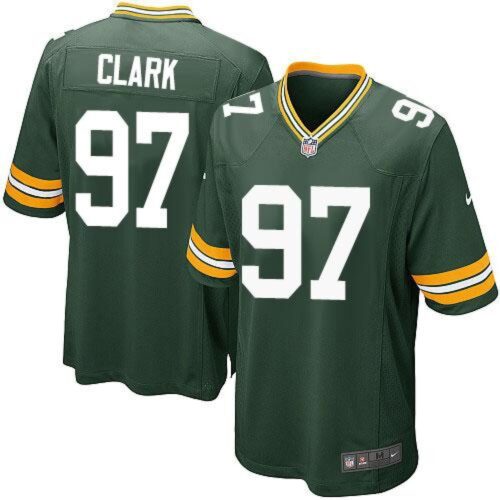 68617c751342a_1 Packers #97 Kenny Clark Green Team Color Youth Stitched NFL Elite Jersey