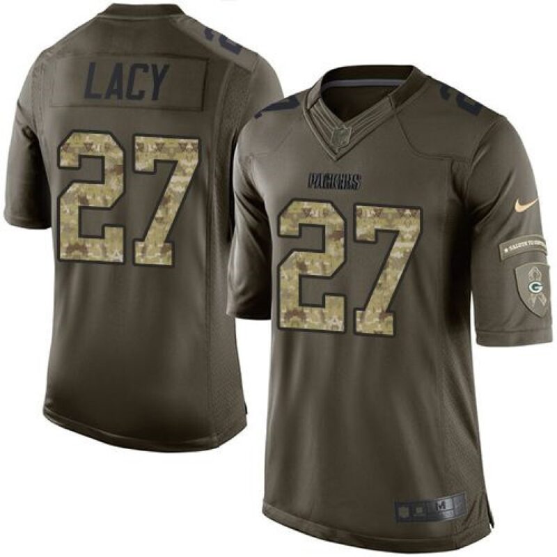 68617c8a8de70_1 Packers #27 Eddie Lacy Green Youth Stitched NFL Limited Salute to Service Jersey