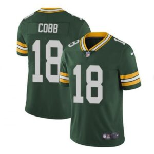 68617cab0079e_1 Youth Green Bay Packers #18 Randall Cobb Green Vapor Untouchable Stitched Jersey