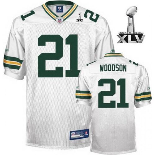 68617cc183761_1 Packers #21 Charles Woodson White Super Bowl XLV Stitched Youth NFL Jersey
