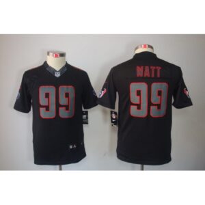 68617d15d80b8_1 Youth Houston Texans #99 J.J. Watt Black 2018 Impact Limited Stitched NFL Jersey