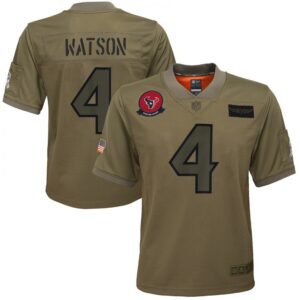 68617d1b27dba_1 Youth Houston Texans #4 Deshaun Watson 2019 Camo Salute To Service Stitched NFL Jersey