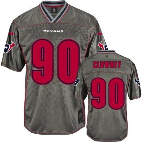 68617d3daff3f_1 Texans #90 Jadeveon Clowney Grey Youth Stitched NFL Elite Vapor Jersey
