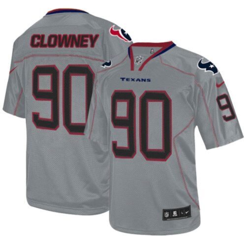68617d4057072_1 Texans #90 Jadeveon Clowney Lights Out Grey Youth Stitched NFL Elite Jersey