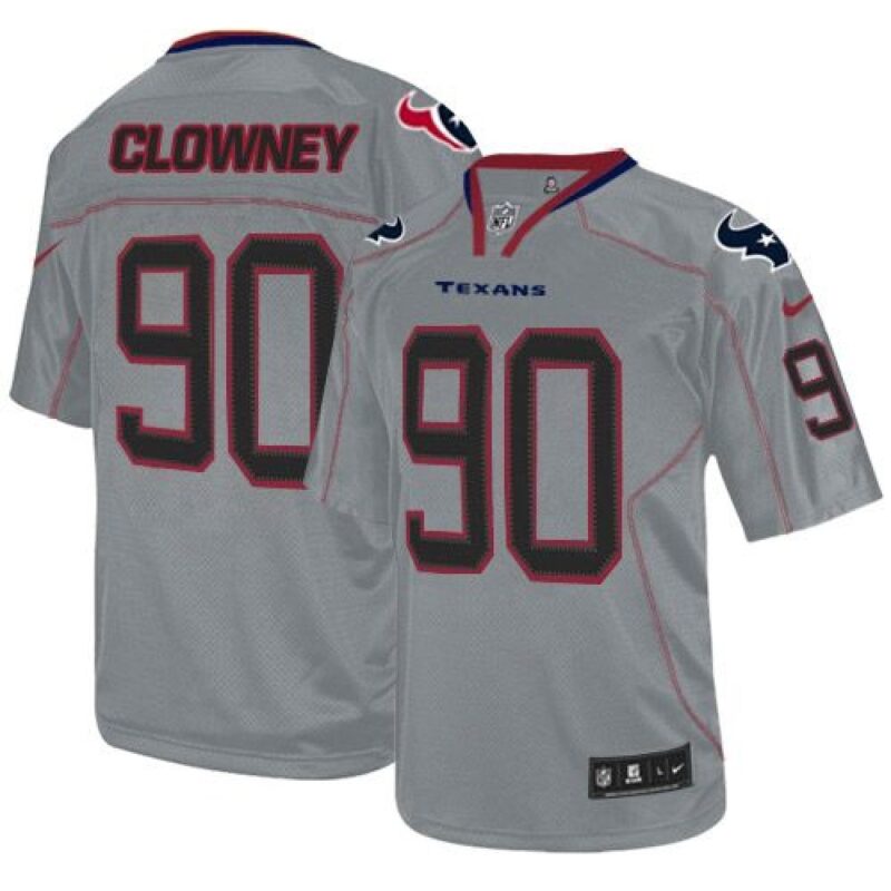 68617d4057072_1 Texans #90 Jadeveon Clowney Lights Out Grey Youth Stitched NFL Elite Jersey