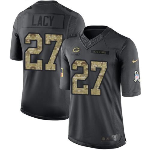 68617d9ccef82_1 Packers #27 Eddie Lacy Black Youth Stitched NFL Limited 2016 Salute to Service Jersey