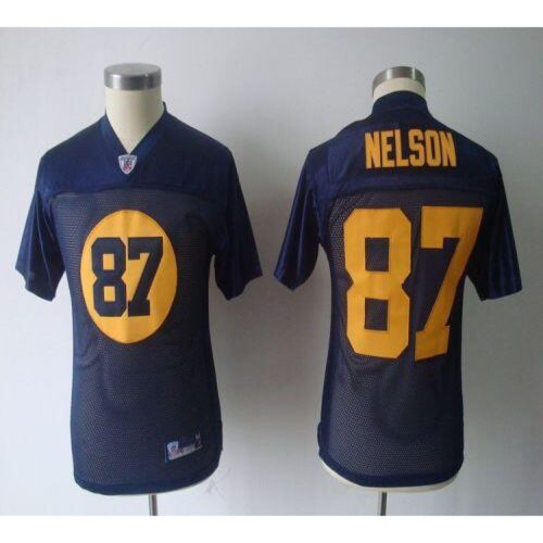 68617dbb4eb71_1 Packers #87 Jordy Nelson Blue Stitched Youth NFL Jersey