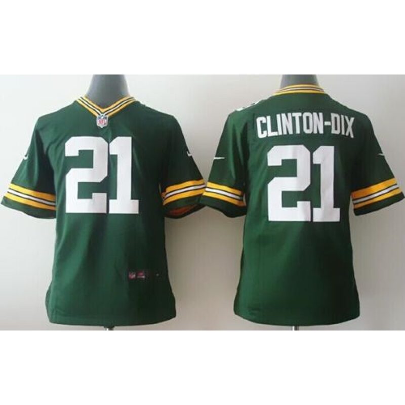 68617dde915b7_1 Packers #21 Ha Ha Clinton-Dix Green Team Color Youth Stitched NFL Elite Jersey