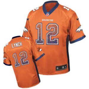 68617e83ed4ed_1 Broncos #12 Paxton Lynch Orange Team Color Youth Stitched NFL Elite Drift Fashion Jersey