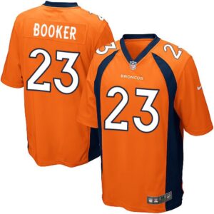 68617ea225d3c_1 Broncos #23 Devontae Booker Orange Team Color Youth Stitched NFL New Elite Jersey