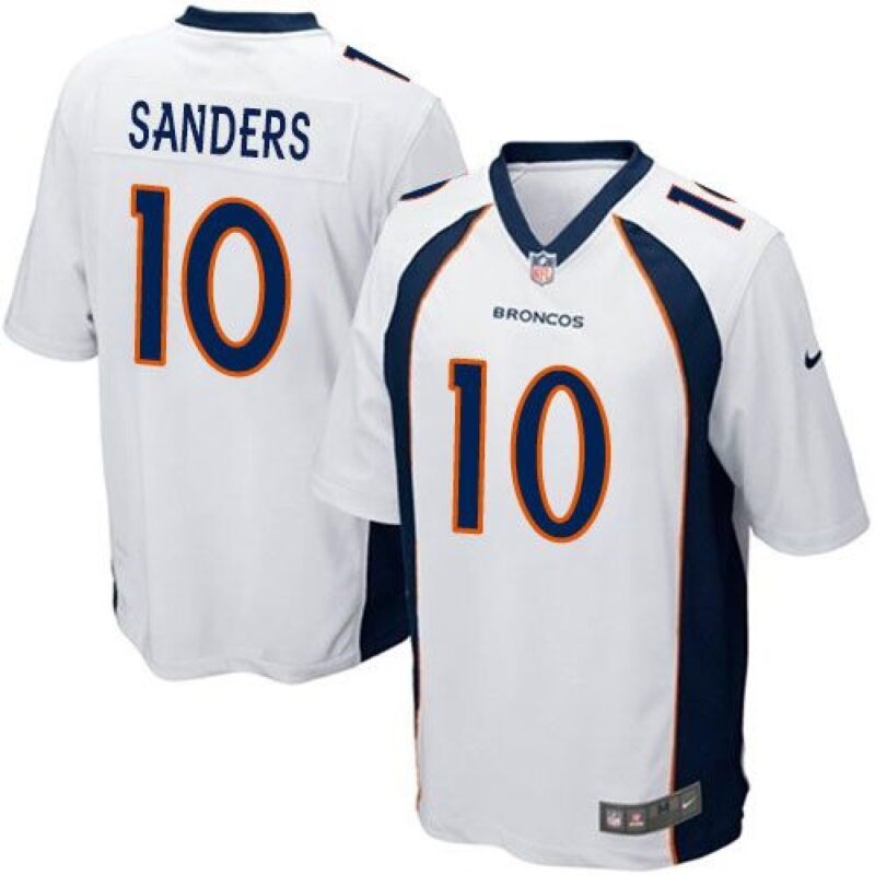 68617f1655755_1 Broncos #10 Emmanuel Sanders White Youth Stitched NFL New Elite Jersey