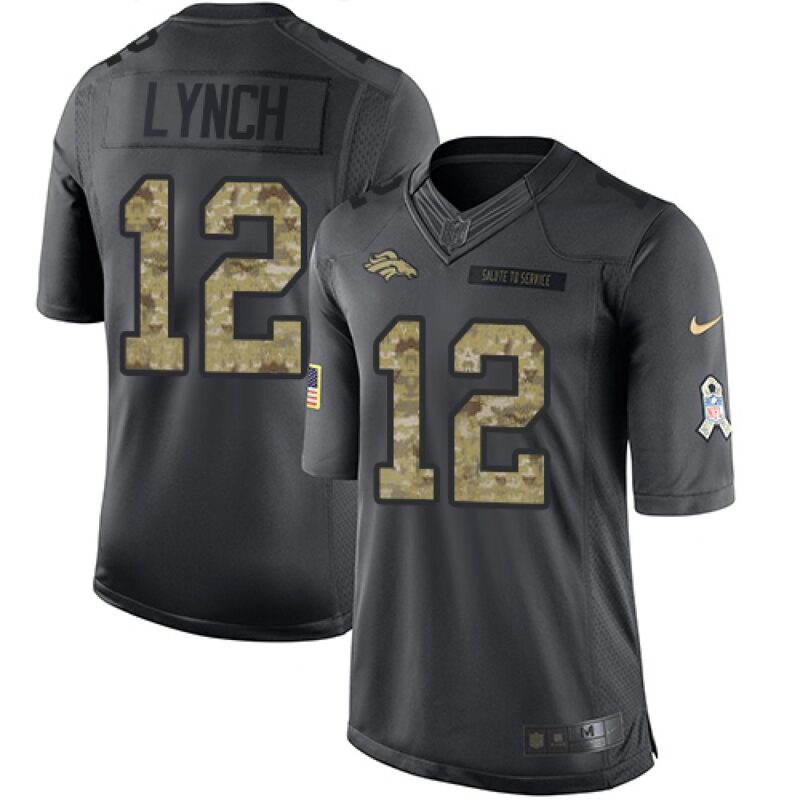 68617f6fd394a_1 Broncos #12 Paxton Lynch Black Youth Stitched NFL Limited 2016 Salute to Service Jersey
