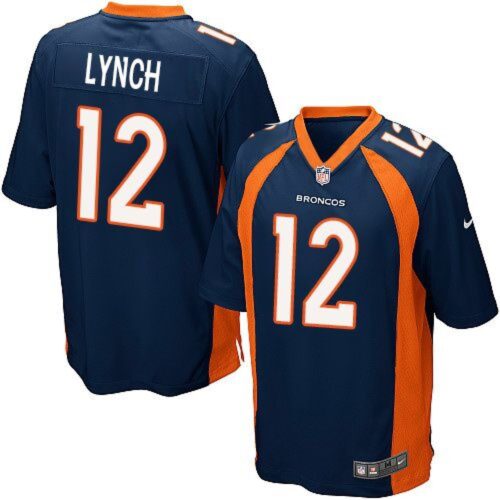 68617fb40b301_1 Broncos #12 Paxton Lynch Blue Alternate Youth Stitched NFL New Elite Jersey