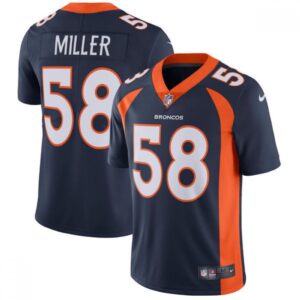 68618087aac16_1 Youth Denver Broncos #58 Von Miller Navy Vapor Untouchable Limited Stitched NFL Jersey