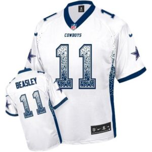686180e47dd90_1 Cowboys #11 Cole Beasley White Youth Stitched NFL Elite Drift Fashion Jersey