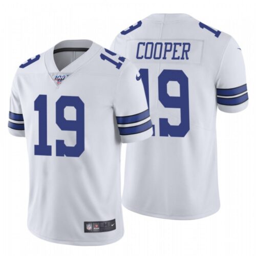686181174b775_1 Youth Dallas Cowboys #19 Amari Cooper 2019 White 100th Season Vapor Untouchable Limited Stitched NFL Jersey
