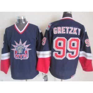 6861813da4dfe_1 Rangers #99 Wayne Gretzky Navy Blue CCM Statue of Liberty Stitched NHL Jersey