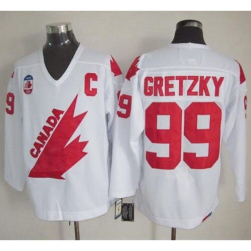 686181541e73a_1 Olympic 1991 CA. #99 Wayne Gretzky White CCM Throwback Stitched NHL Jersey