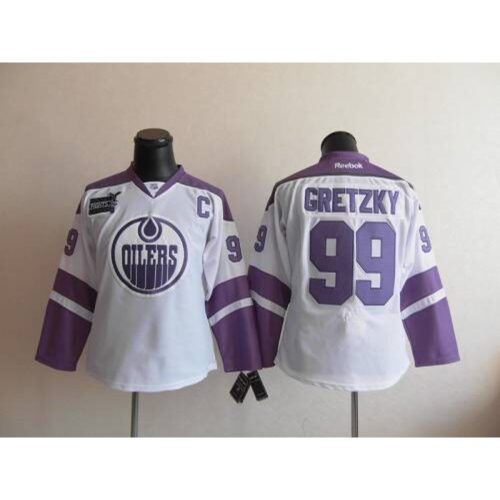 686181c37c383_1 Oilers #99 Wayne Gretzky White/Purple Women's Thanksgiving Edition Stitched NHL Jersey