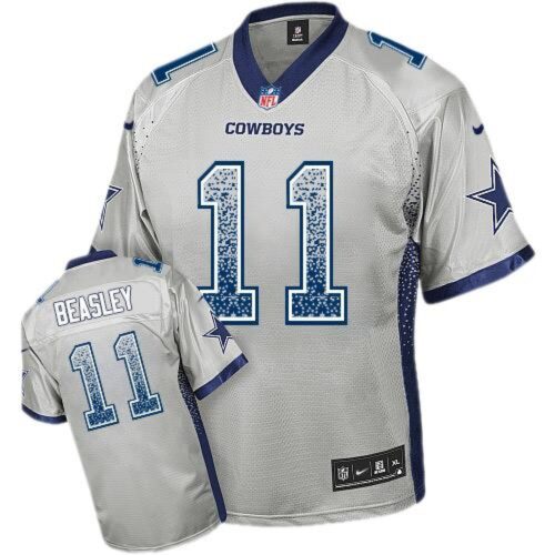 686181dcb6362_1 Cowboys #11 Cole Beasley Grey Youth Stitched NFL Elite Drift Fashion Jersey