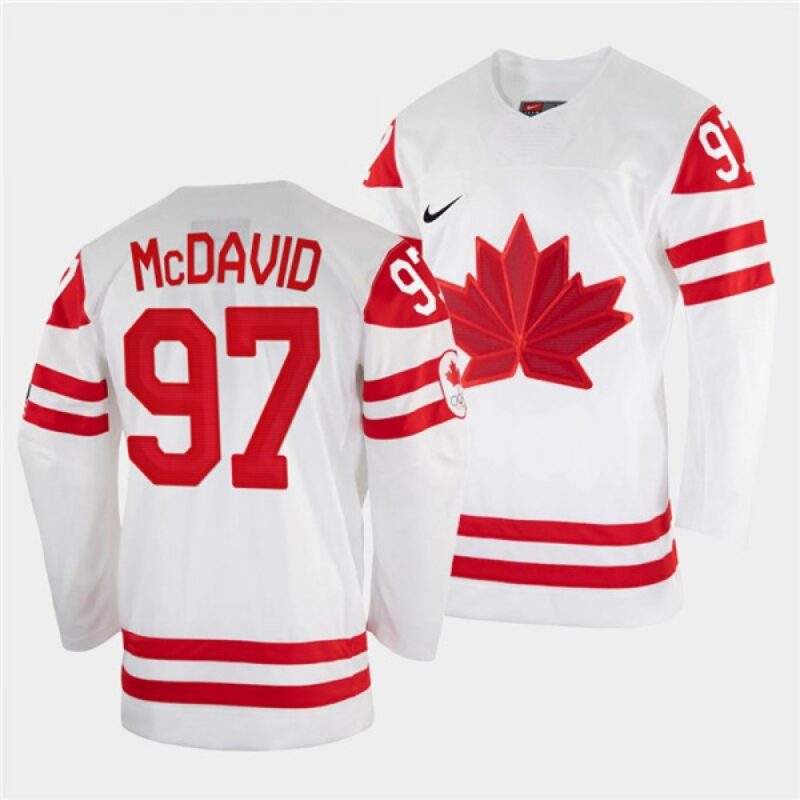 686182084ceee_1 Men's Canada Hockey #97 Connor McDavid 2022 Beijing Winter Olympic White Stitched Jersey