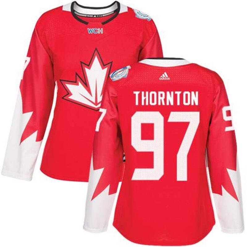 6861820b3ee9a_1 Team Canada #97 Joe Thornton Red 2016 World Cup Women's Stitched NHL Jersey