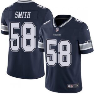 6861826135fae_1 Youth Dallas Cowboys #58 Mazi Smith Navy Vapor Untouchable Stitched Football Jersey
