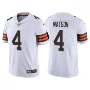 686183269cfb0_1 Youth Cleveland Browns #4 Deshaun Watson White Vapor Untouchable Limited Stitched Jersey