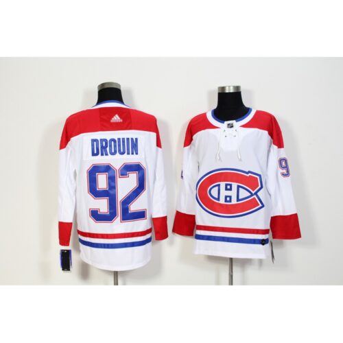 6861832fe9aa7_1 Men's Montreal Canadiens #92 Jonathan Drouin White Stitched NHL Jersey