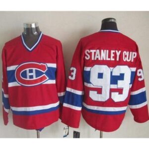 68618332b68de_1 Canadiens #93 Stanley Cup Red CCM Throwback Stitched NHL Jersey