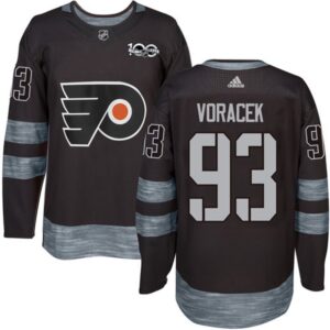 686183b86f412_1 Flyers #93 Jakub Voracek Black 1917-2017 100th Anniversary Stitched NHL Jersey