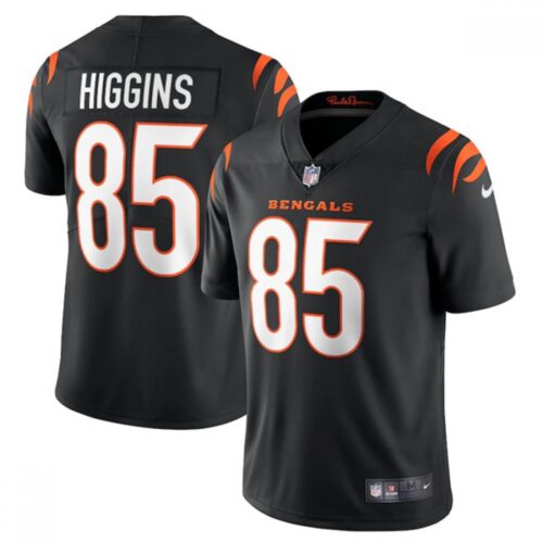 686183baf2735_1 Youth Cincinnati Bengals #85 Tee Higgins New Black Vapor Untouchable Limited Stitched Jersey