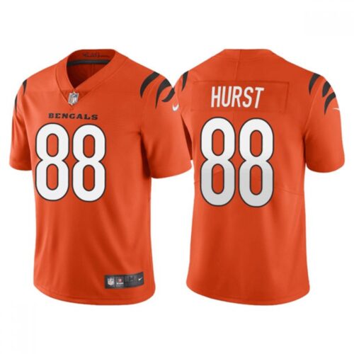 68618425dacdf_1 Youth Cincinnati Bengals #88 Hayden Hurst Orange Vapor Untouchable Limited Stitched Jersey