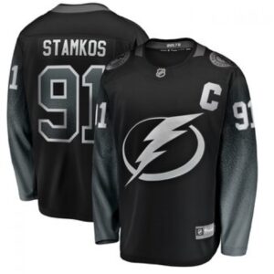 6861842e11dbd_1 Men's Tampa Bay Lightning #91 Steven Stamkos Black Stitched NHL Jersey