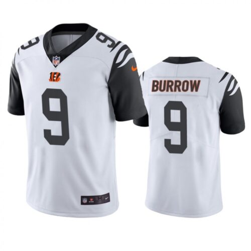 6861846b640fe_1 Youth Cincinnati Bengals #9 Joe Burrow White Vapor Untouchable Limited Stitched Jersey