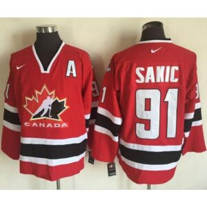 68618480127af_1 Team CA. #91 Joe Sakic Red/Black 2002 Olympic Throwback Stitched NHL Jersey