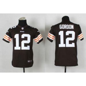 686184d1ef384_1 Browns #12 Josh Gordon Brown Team Color Youth Stitched NFL Elite Jersey