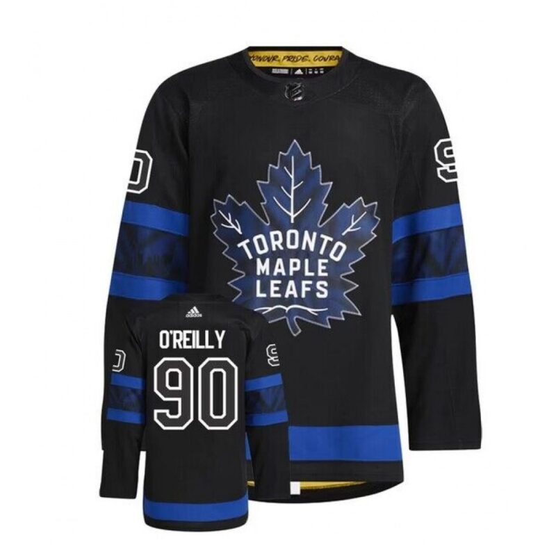 686184f3cd202_1 Men's Toronto Maple Leafs #90 Ryan O'Reilly Black Premier Breakaway Reversible Stitched Jersey