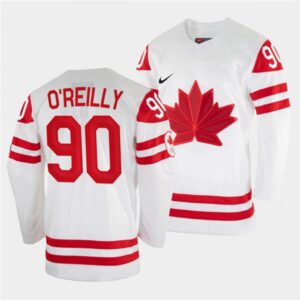 686185517dba7_1 Men's Canada Hockey #90 Ryan O'Reilly 2022 Beijing Winter Olympic White Stitched Jersey