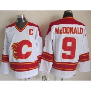 686185b371099_1 Flames #9 Lanny McDonald White CCM Throwback Stitched NHL Jersey
