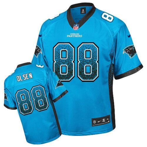 686185c651c2a_1 Panthers #88 Greg Olsen Blue Alternate Youth Stitched NFL Elite Drift Fashion Jersey
