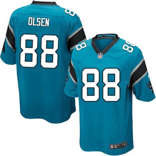 686185c91b515_1 Panthers #88 Greg Olsen Blue Alternate Youth Stitched NFL Elite Jersey