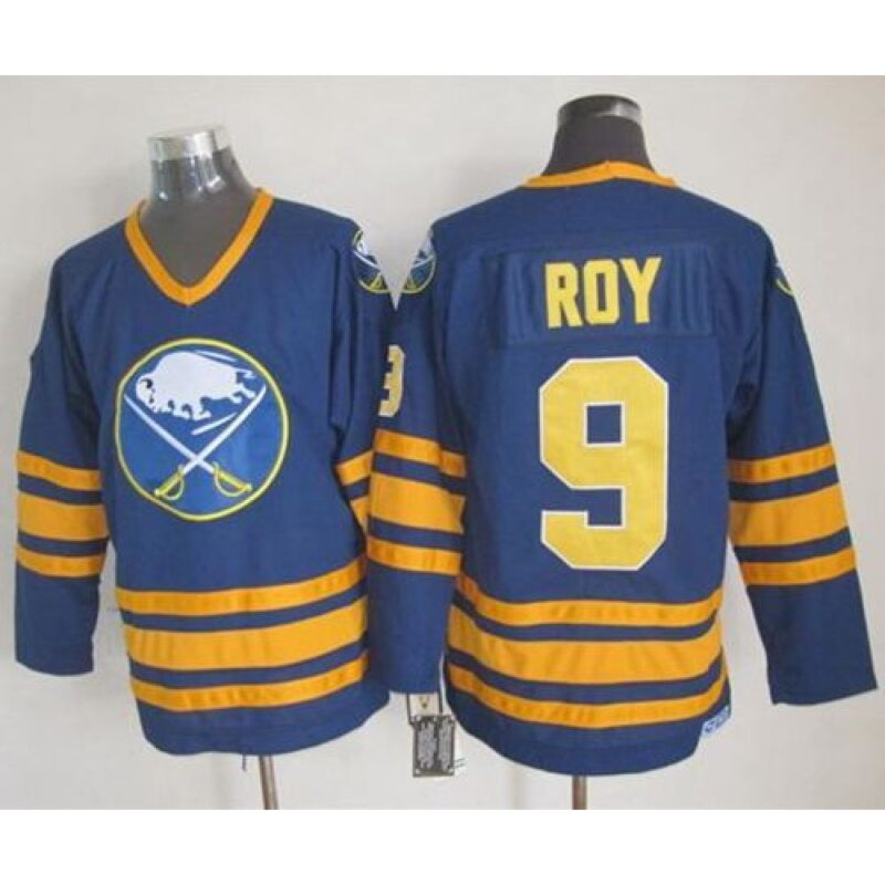 686185f3aa464_1 Sabres #9 Derek Roy Navy Blue CCM Throwback Stitched NHL Jersey