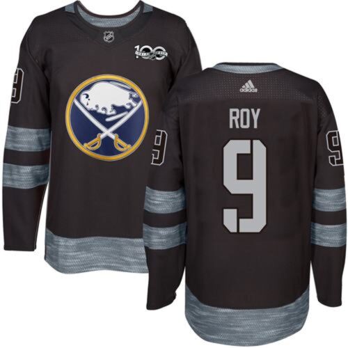 686185f6904f5_1 Sabres #9 Derek Roy Black 1917-2017 100th Anniversary Stitched NHL Jersey
