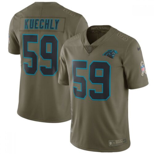 68618658dfcf8_1 Youth Carolina Panthers #59 Luke Kuechly Olive Salute To Service Limited Stitched NFL Jersey