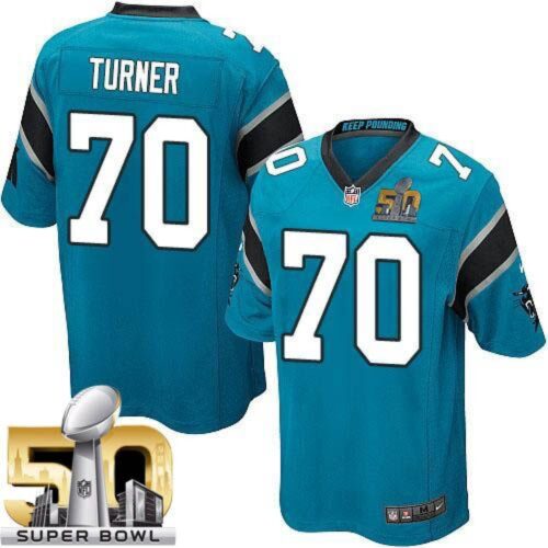 686186969f6d6_1 Panthers #70 Trai Turner Blue Alternate Super Bowl 50 Youth Stitched NFL Elite Jersey