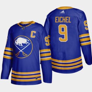 686186e0c3c03_1 Men's Buffalo Sabres #9 Jack Eichel Royal 2020-21 Stitched Jersey