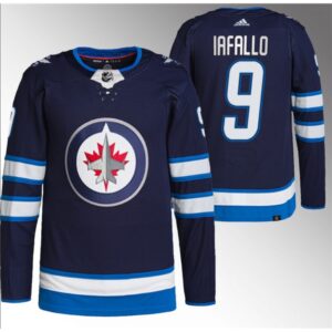 6861870934651_1 Men's Winnipeg Jets #9 Alex Iafallo Navy Stitched Jersey