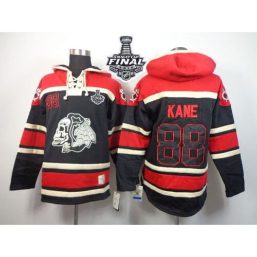686187436779c_1 Blackhawks #88 Patrick Kane Black Sawyer Hooded Sweatshirt 2015 Stanley Cup Stitched NHL Jersey